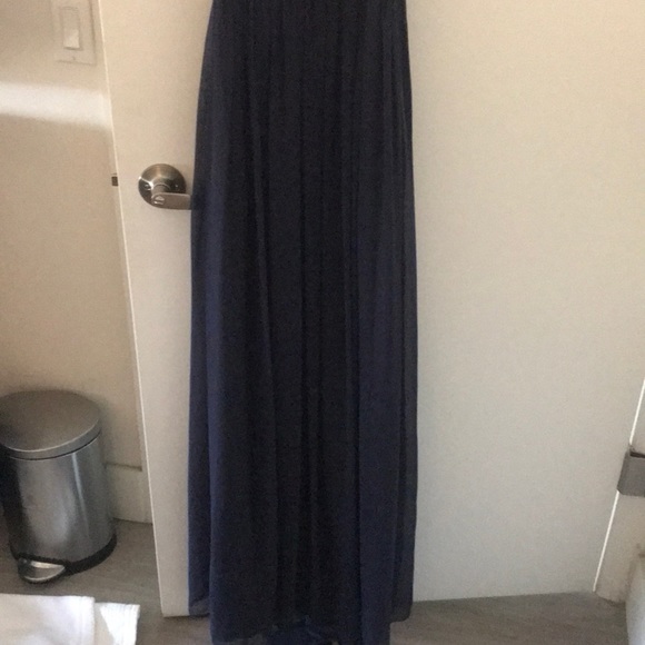 Navy blue gown - Picture 3 of 6